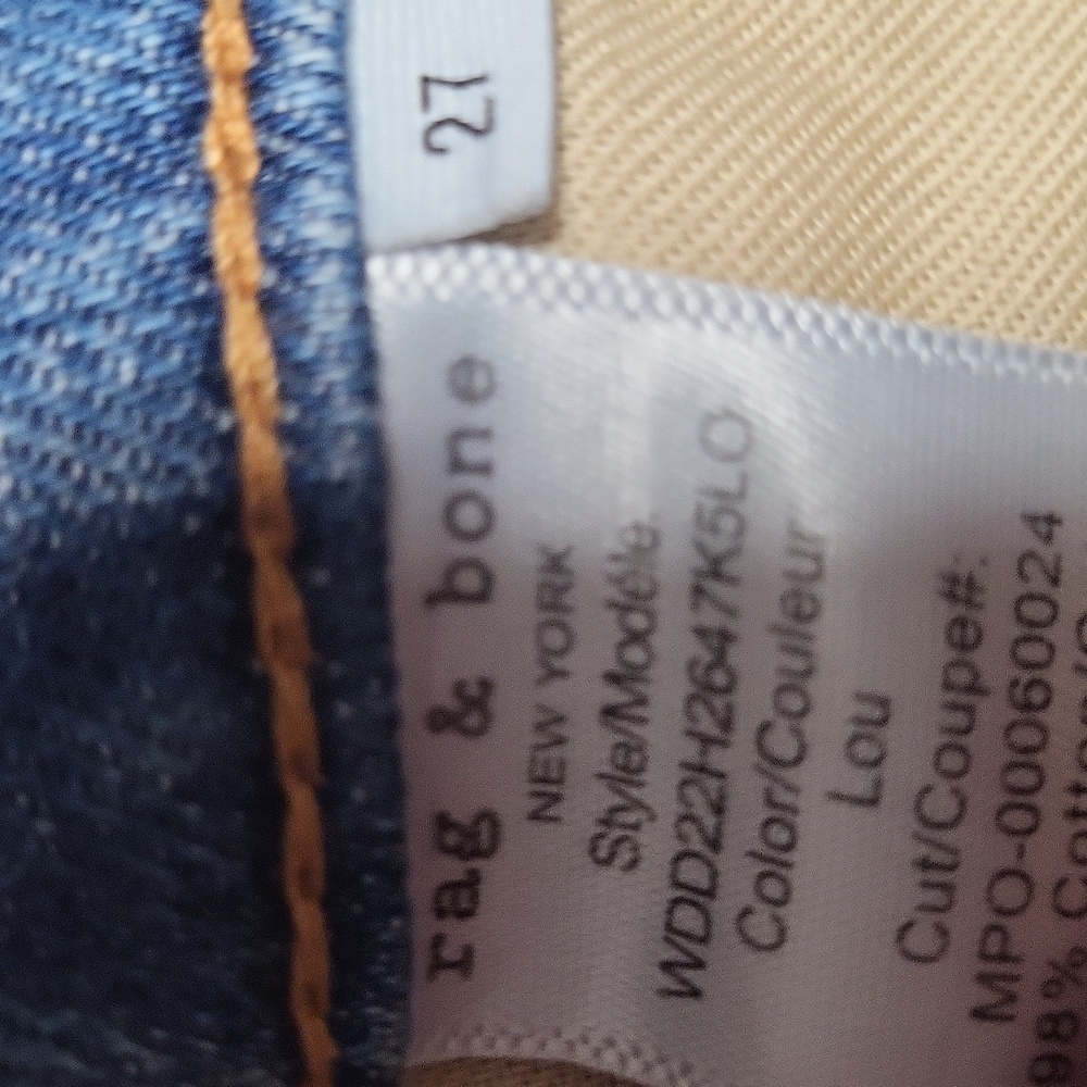 rag & bone Nina High-Rise Cigarette Jeans - Picture 6 of 6